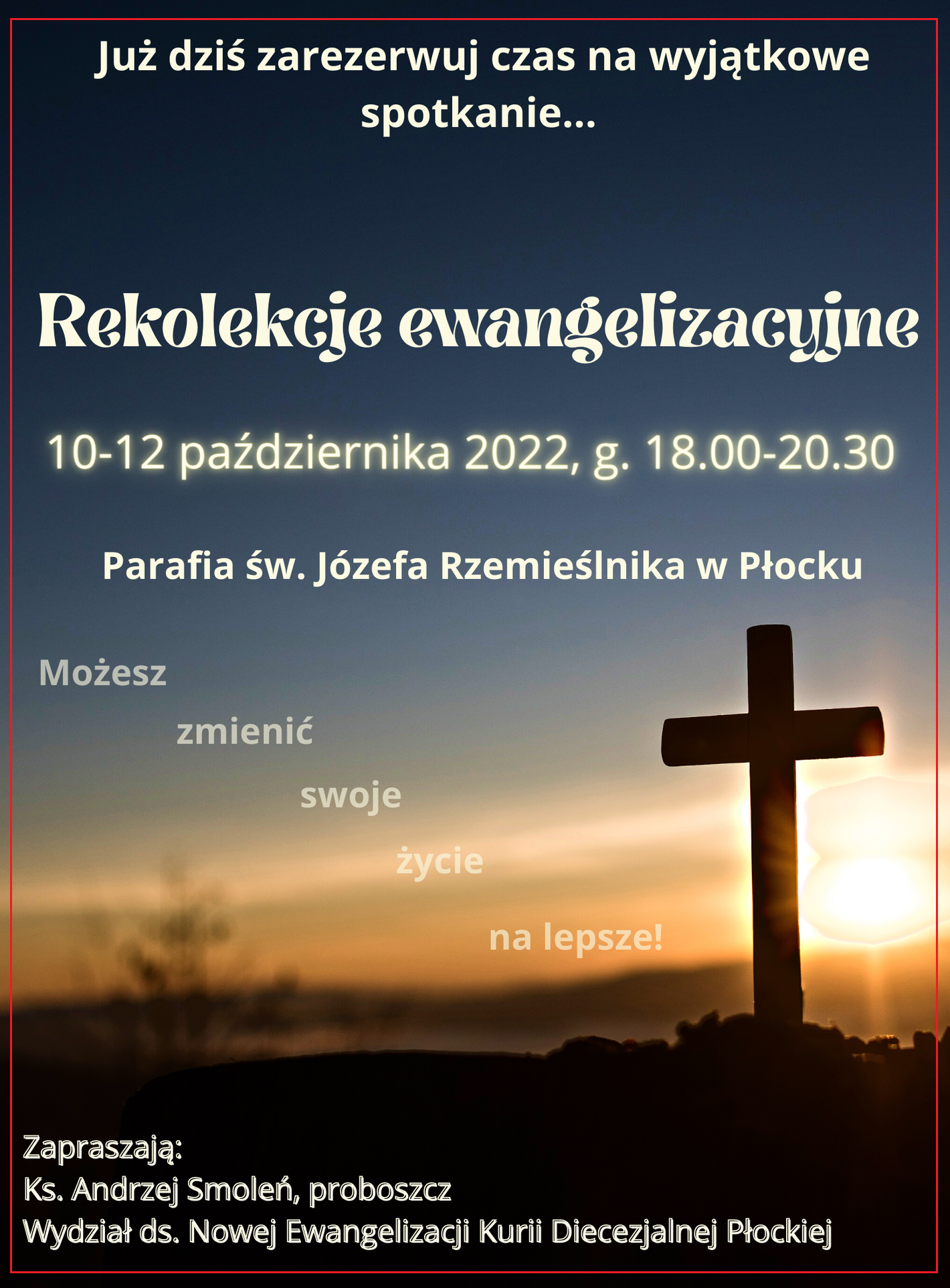 Plakat Św. Józef Płock